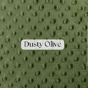 Tela de felpa ultra suave Minky Dot de 1 yarda, 100% poliéster para manualidades, 60 pulgadas de ancho