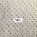 Tela de felpa ultra suave Minky Dot de 1 yarda, 100% poliéster para manualidades, 60 pulgadas de ancho