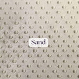 1 Yard Ultra Soft Minky Dot Fleece Plush Fabric 100 Percent Polyester for Crafts 60 Inch Width