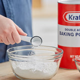 Kraft 5 lb. Double Acting Baking Powder Canister - 6/Case