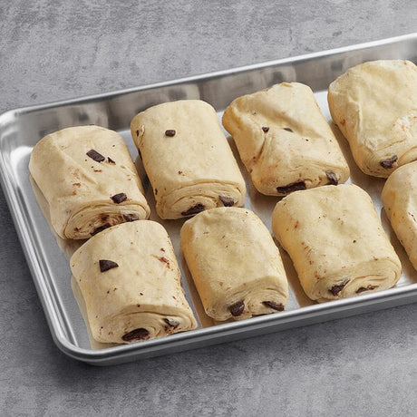 White Toque Ready-to-Bake Chocolate Croissant 2.8 oz. - 70/Case