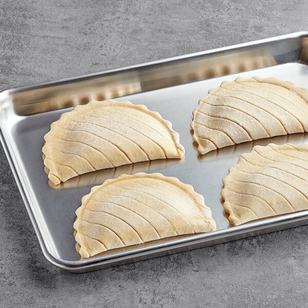 White Toque Ready-to-Bake Apple Turnover 3.5 oz. - 54/Case