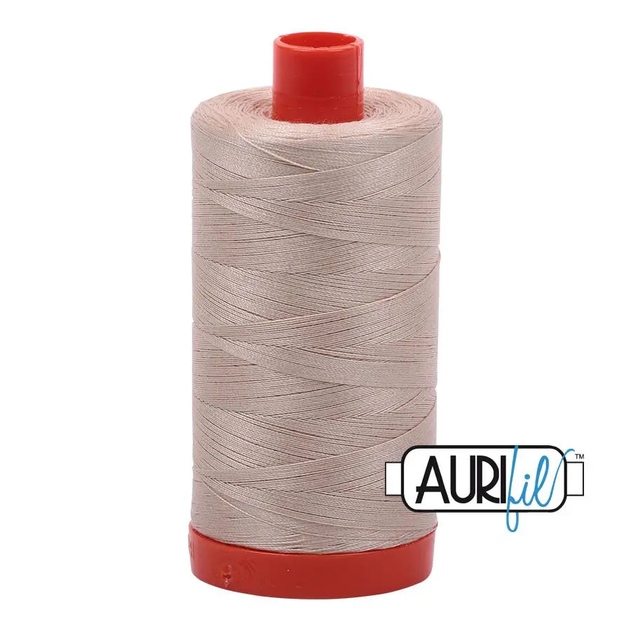 Cotton Thread 50wt Ermine Aurifil Large Spool