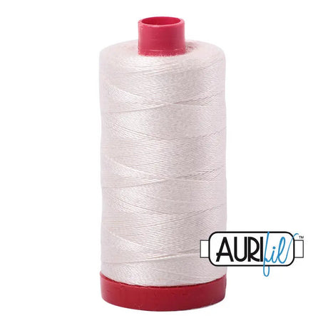 Cotton Thread 12 WT Tan Aurifil Large Spool
