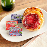 Smucker's Concord Grape, Mixed Fruit, and Apple Jelly 0.5 oz. Portion Cups - 200/Case