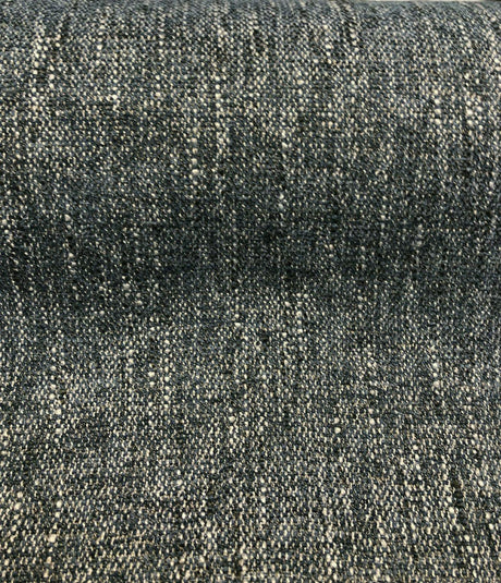Avenger Denim Tweed Soft Chenille Upholstery Fabric - Denim Blue Tweed, 54" Width (1 Yard)