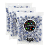 20.1 oz. Individually Wrapped Solid Color Gumballs - 150 Pcs.