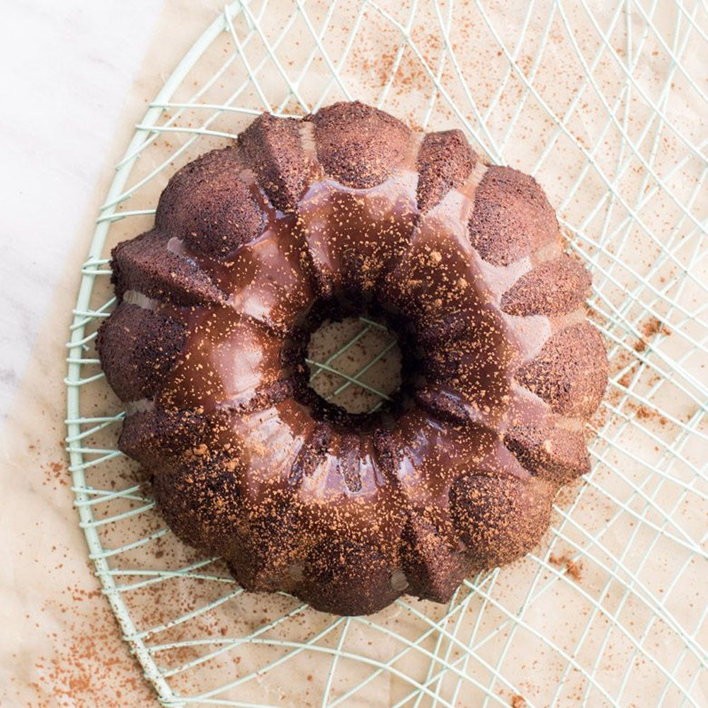 Nordic Ware 51277 Gold Anniversary Bundt Pan, 6 Cup