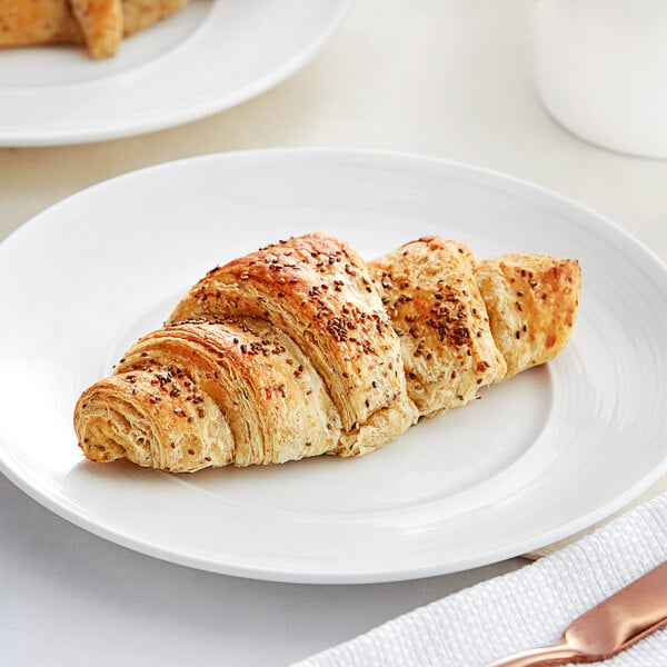 Lizzi Vegan Chia Seed Croissant 2.8 oz. - 48/Case