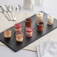 White Toque Mini 4-Flavor Assorted Dessert Cups 1.08 oz. - 36/Case
