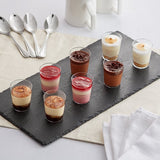 White Toque Mini 4-Flavor Assorted Dessert Cups 1.08 oz. - 36/Case