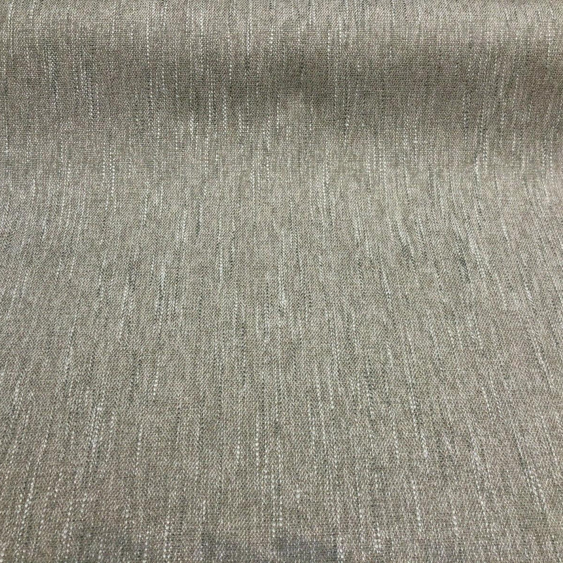 Avenger Driftwood Tweed Soft Chenille Upholstery Fabric - Taupe With White Tweed, 54" Width (1 Yard)
