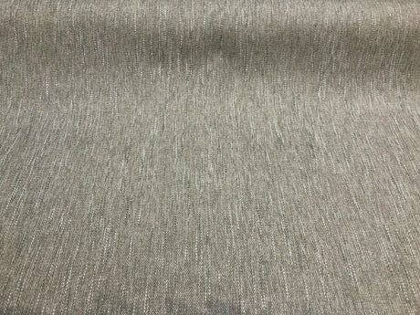 Avenger Driftwood Tweed Soft Chenille Upholstery Fabric - Taupe With White Tweed, 54" Width (1 Yard)