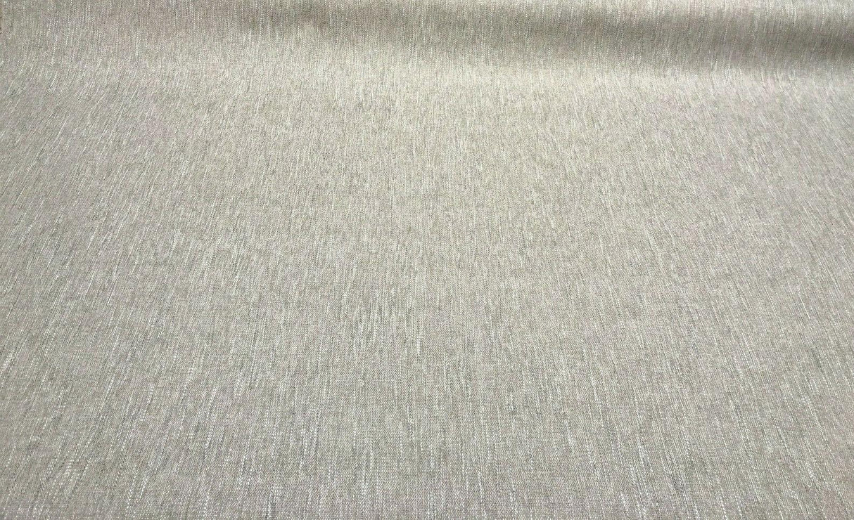 Avenger Driftwood Tweed Soft Chenille Upholstery Fabric - Taupe With White Tweed, 54" Width (1 Yard)