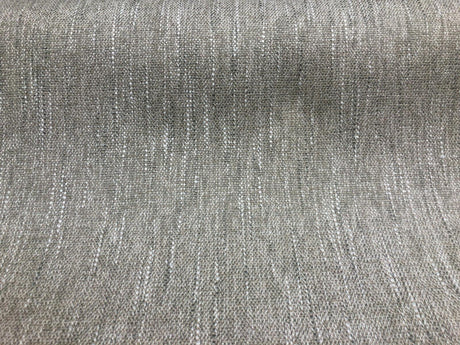 Avenger Driftwood Tweed Soft Chenille Upholstery Fabric - Taupe With White Tweed, 54" Width (1 Yard)