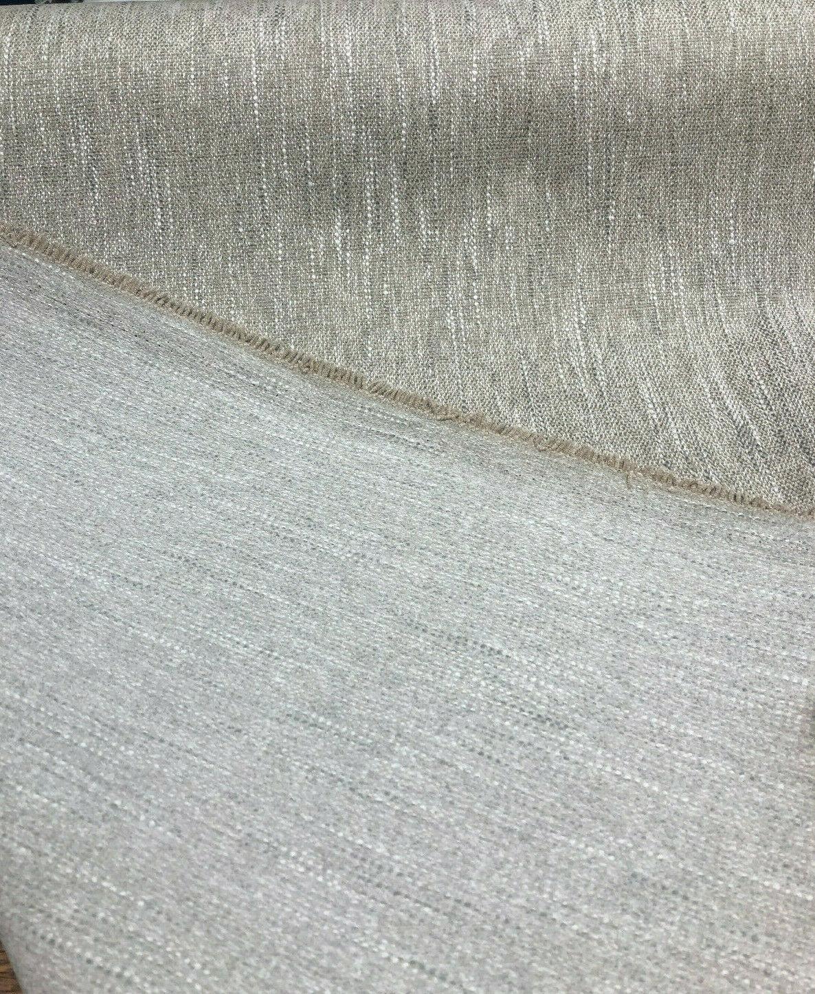 Avenger Driftwood Tweed Soft Chenille Upholstery Fabric - Taupe With White Tweed, 54" Width (1 Yard)