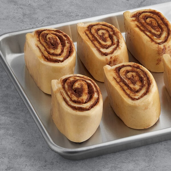 Orange Bakery Danish Cinnamon Roll Dough 4.5 oz. - 60/Case