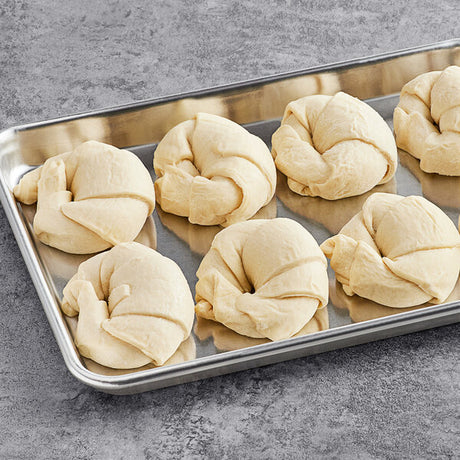 Orange Bakery Premium Curved Butter Croissant 3.75 oz. - 60/Case