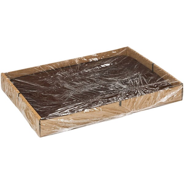 Rich's Un-Iced Chocolate Layer Cake 1/2 Sheet 57.85 oz. - 5/Case