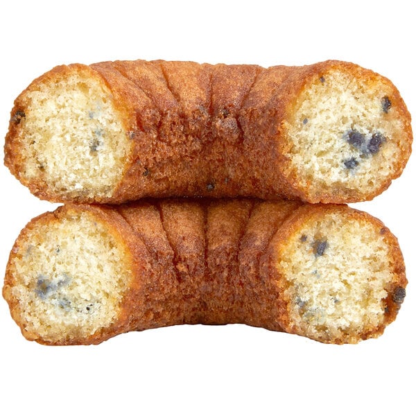 Rich's 3 oz. Ready-To-Finish Blueberry Cake Donut Ring - 100/Case