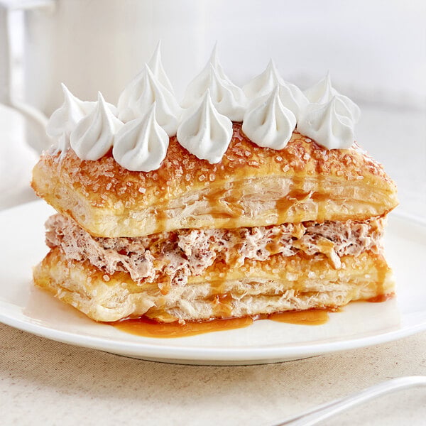 Henry & Henry Puff Pastry Square Dough 5" x 5" Sheet 2.4 oz. - 120/Case