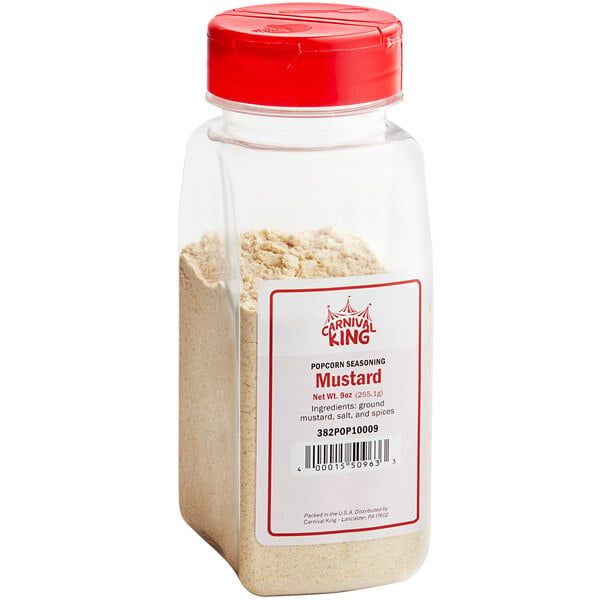 Carnival King Mustard Popcorn Seasoning 9 oz.
