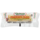 Nathan's Famous 6" Beef Pretzel Dogs - 40/Case