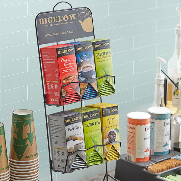 Bigelow Green and Black Tea Bag Variety Pack - 168/Case
