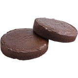 Rich's Allen Un-Iced Round Chocolate Layer Cake 12.42 oz. - 24/Case