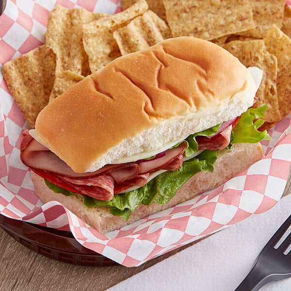 King's Hawaiian Original Hawaiian Mini Sub Rolls 2 oz. - 72/Case