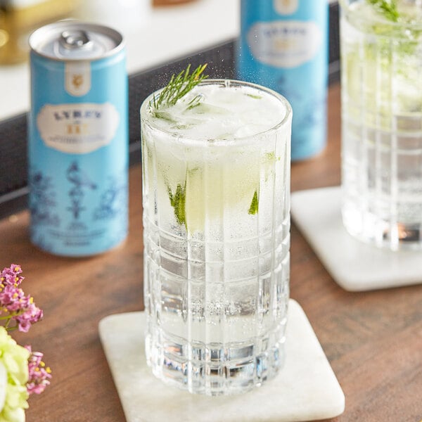 Lyre's Gin and Tonic Non-Alcoholic Mocktail 250 mL Can - 24/Case