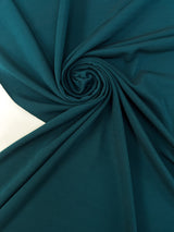 Cotton Elastane Knitted Fabric Green Blue