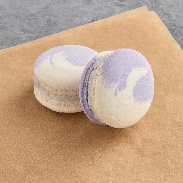 Macaron Centrale Vegan Butterfly Pea Macaron - 24/Case