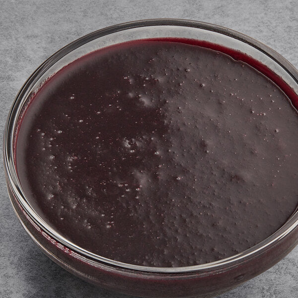 Les Vergers Boiron Black Cherry 100% Fruit Puree 2.2 lb. - 6/Case