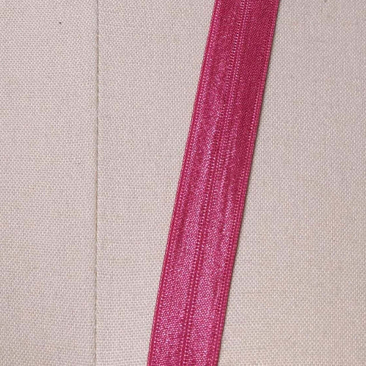 3 Yards 5/8" Magenta Soft Material Fold Over Elastic Trim