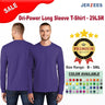 JERZEES® Dri-Power Crewneck Long Sleeve T-Shirt