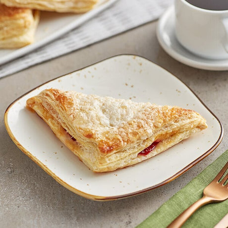 Orange Bakery Ready-to-Bake Sugared Cherry Turnover 3.7 oz. - 60/Case