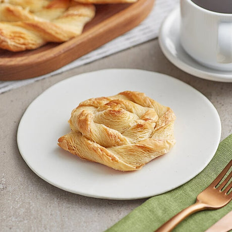 Orange Bakery Ready-to-Bake Danish Snail 3 oz. - 80/Case