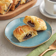 Orange Bakery Ready-to-Bake Chocolate Filled Croissant 3.5 oz. - 80/Case