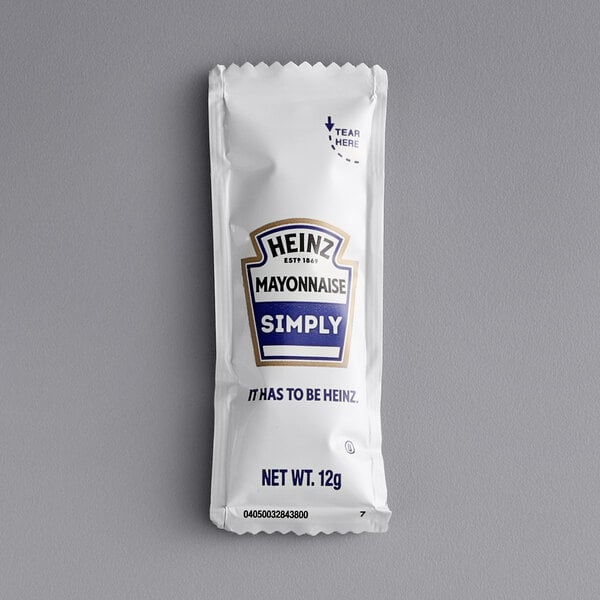 Heinz Simply Mayonnaise Packet 12 Grams - 200/Case