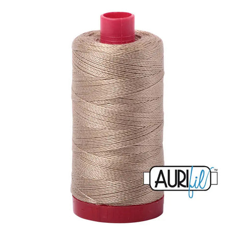 Cotton Thread 12 WT Taupe Large Spool