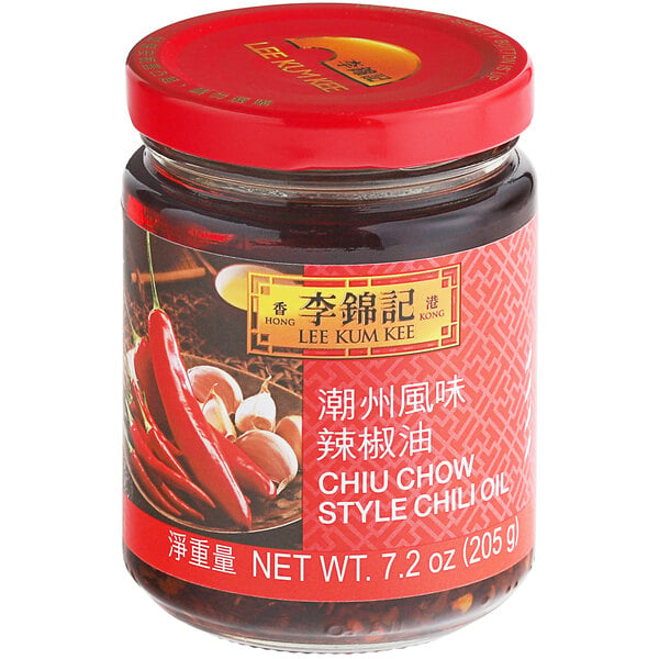 Lee Kum Kee Chiu Chow Chili Crisp Oil 7.2 oz. - 12/Case