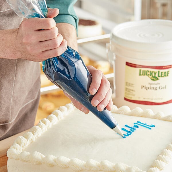 Lucky Leaf Clear Specialty Piping Gel - 9.5 lb. Pail