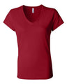 BELLA + CANVAS Women's Jersey V-Neck Tee