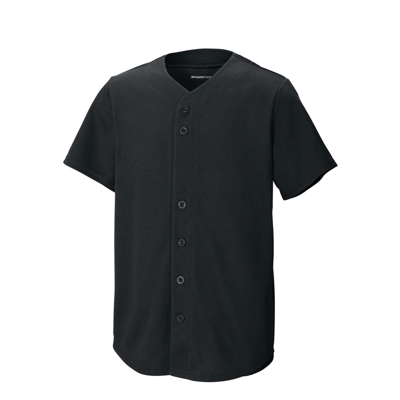 Youth PosiCharge Tough Mesh Full-Button Jersey