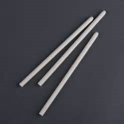7" x 7/32" Pointed Paper Taffy Apple Sucker Sticks - 100 Pack