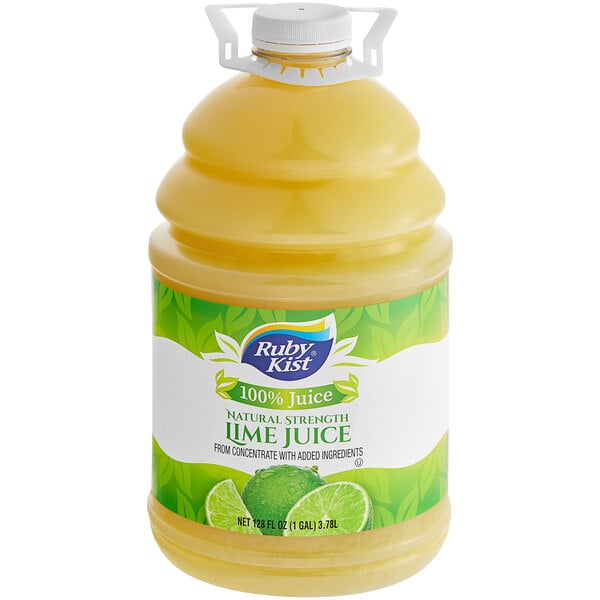 Ruby Kist 100% Lime Juice 1 Gallon