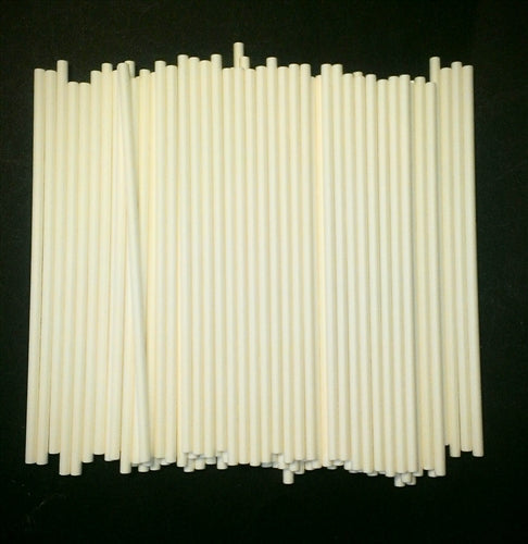 8" x 7/32" Paper Sucker Sticks - 1,000 Pack