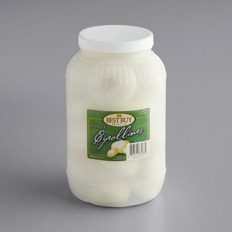 Peeled Cipollini Onions 5 lb. Jar