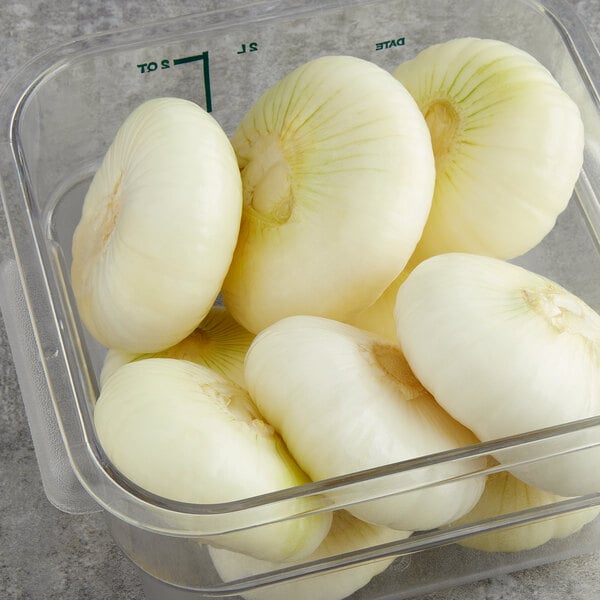 Peeled Cipollini Onions 5 lb. Jar